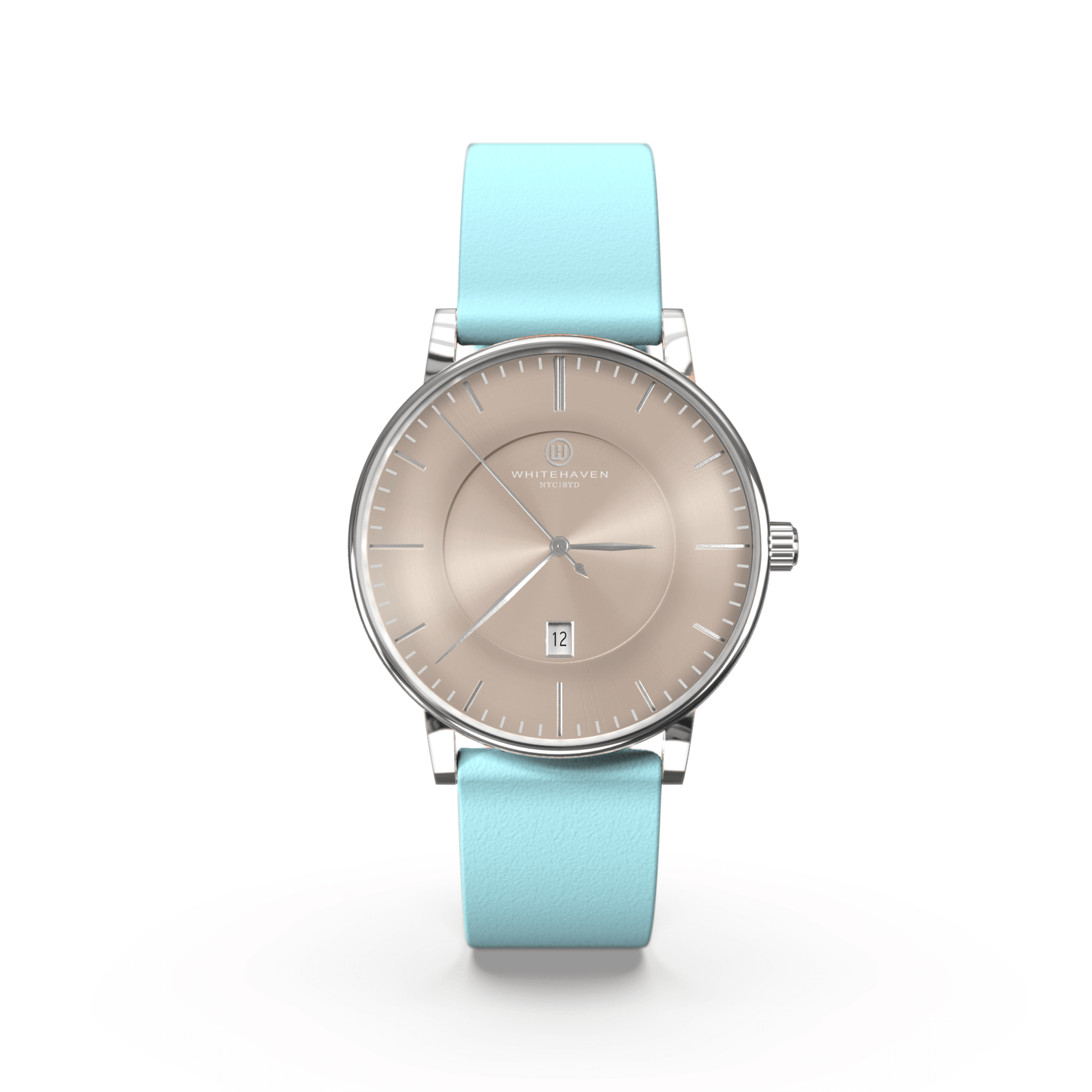 Montre pas cher / Montre élégante / Montre Mixte / Montre Intemporelle / montre à moins de 100€ / Montre 40 mm / Bracelet Cuir Bleu / Finitions Argent / Montre couleur Taupe / Montre White Haven / Daniel Wellington / montre Daniel Wellington / Cluse / montre Cluse