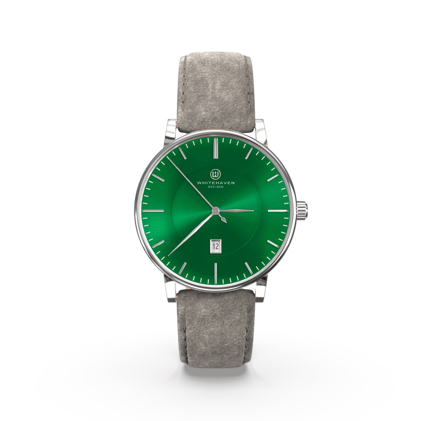 Montre pas cher / Montre élégante / Montre Mixte / Montre Intemporelle / montre à moins de 100€ / Montre 40 mm / Bracelet Daim Gris Pale / Finitions Argent / Montre couleur Vert / Montre White Haven / Daniel Wellington / montre Daniel Wellington / Cluse / montre Cluse