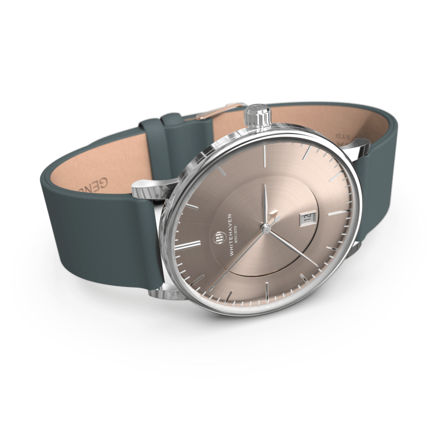 Montre pas cher / Montre élégante / Montre Mixte / Montre Intemporelle / montre à moins de 100€ / Montre 40 mm / Bracelet Cuir Gris Foncé / Finitions Argent / Montre couleur Taupe / Montre White Haven / Daniel Wellington / montre Daniel Wellington / Cluse / montre Cluse