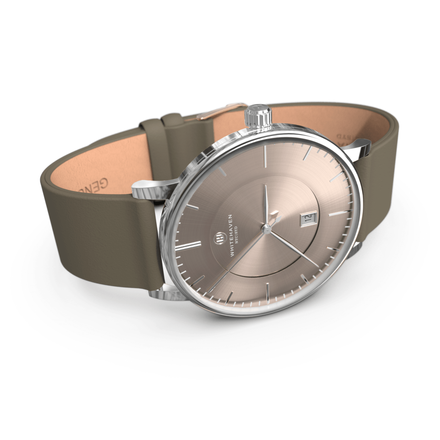 Montre pas cher / Montre élégante / Montre Mixte / Montre Intemporelle / montre à moins de 100€ / Montre 40 mm / Bracelet Cuir Taupe / Finitions Argent / Montre couleur Taupe / Montre White Haven / Daniel Wellington / montre Daniel Wellington / Cluse / montre Cluse