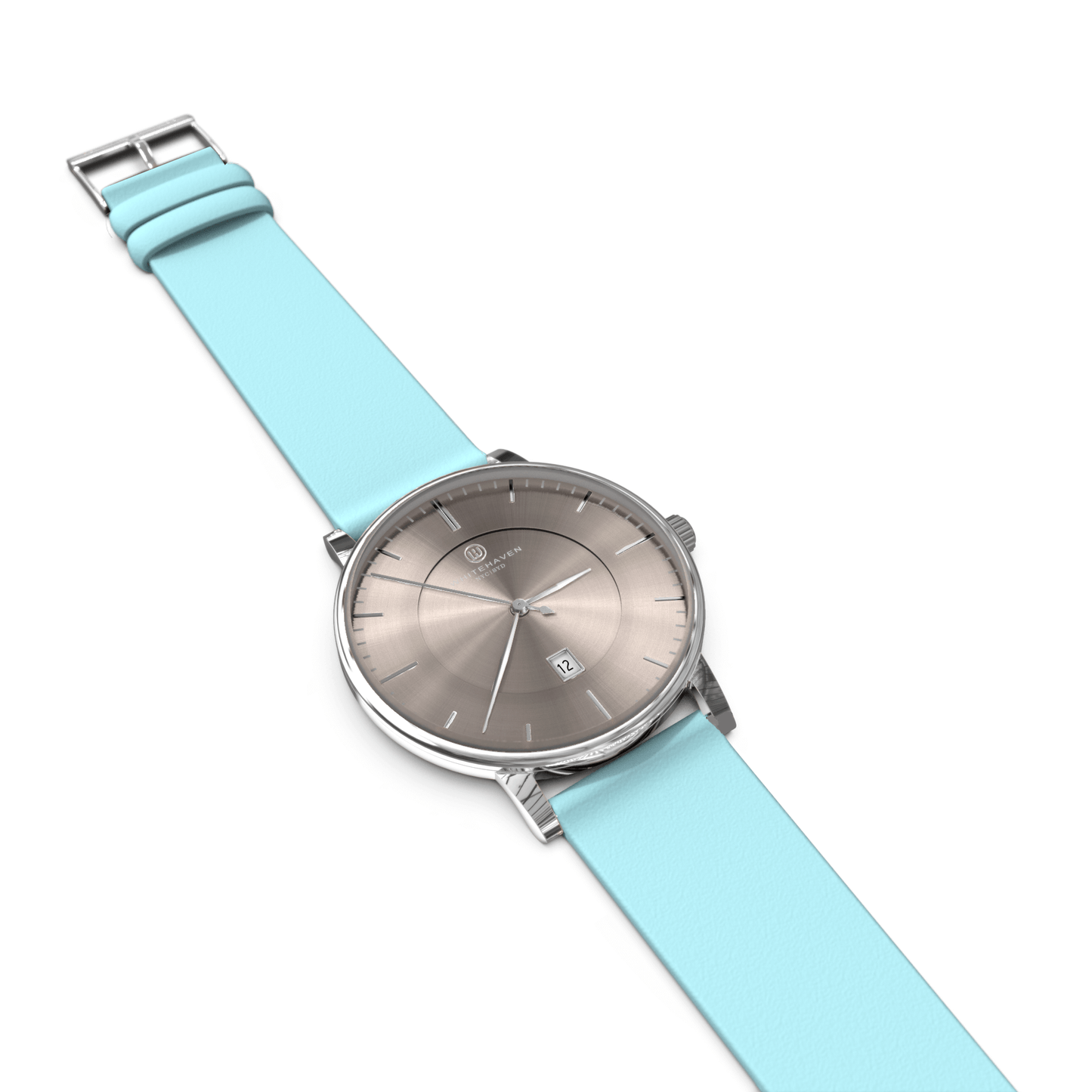 Montre pas cher / Montre élégante / Montre Mixte / Montre Intemporelle / montre à moins de 100€ / Montre 40 mm / Bracelet Cuir Bleu / Finitions Argent / Montre couleur Taupe / Montre White Haven / Daniel Wellington / montre Daniel Wellington / Cluse / montre Cluse