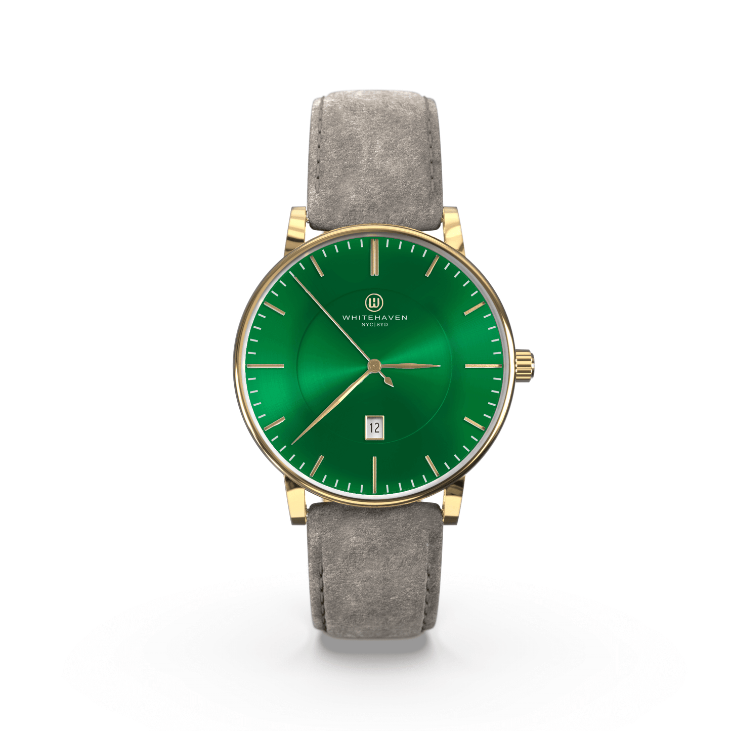 Montre pas cher / Montre élégante / Montre Mixte / Montre Intemporelle / montre à moins de 100€ / Montre 40 mm / Bracelet Daim Gris Pale / Finitions Gold / Montre couleur Vert / Montre White Haven / Daniel Wellington / montre Daniel Wellington / Cluse / montre Cluse