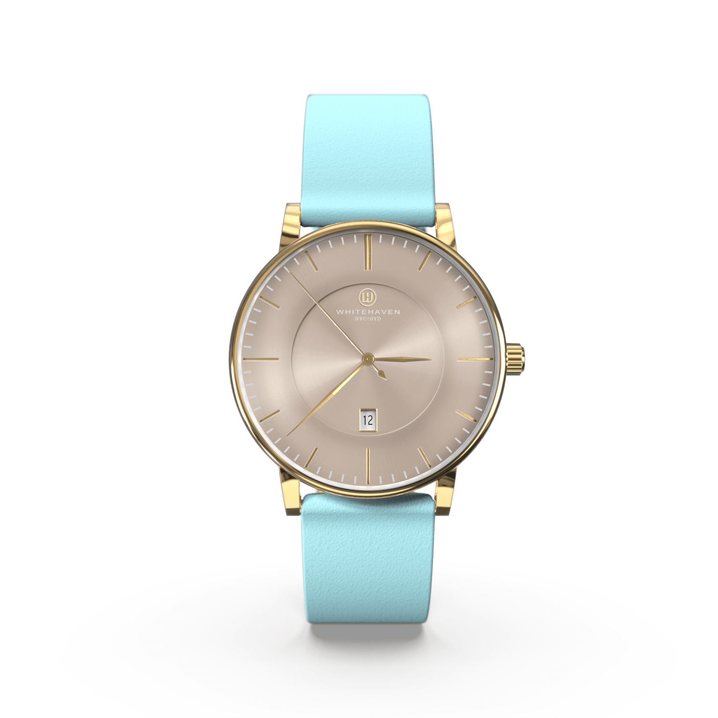 Montre pas cher / Montre élégante / Montre Mixte / Montre Intemporelle / montre à moins de 100€ / Montre 40 mm / Bracelet Cuir Bleu / Finitions Gold / Montre couleur Taupe / Montre White Haven / Daniel Wellington / montre Daniel Wellington / Cluse / montre Cluse