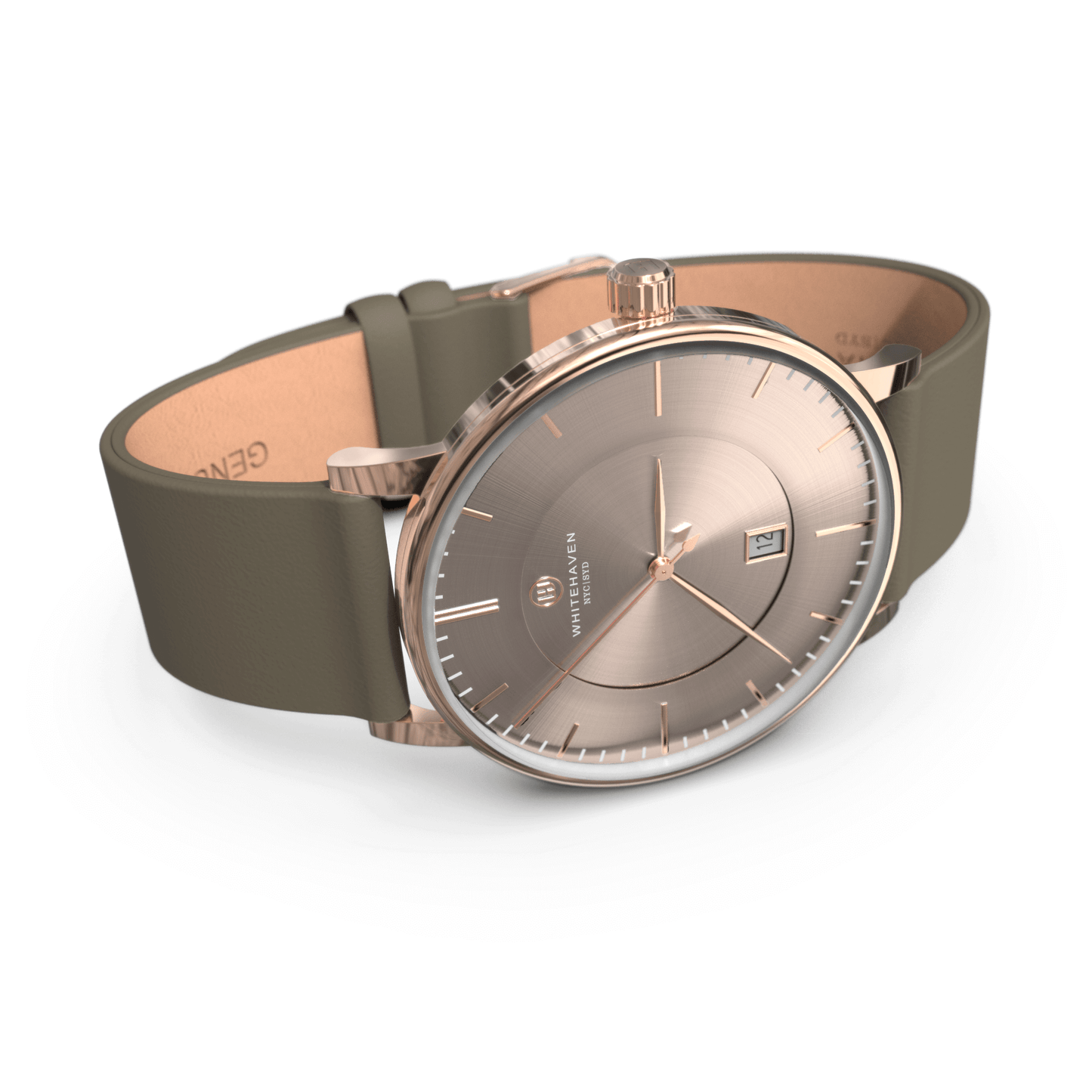 Montre pas cher / Montre élégante / Montre Mixte / Montre Intemporelle / montre à moins de 100€ / Montre 40 mm / Bracelet Cuir Taupe / Finitions Rose Gold / Montre couleur Taupe / Montre White Haven / Daniel Wellington / montre Daniel Wellington / Cluse / montre Cluse