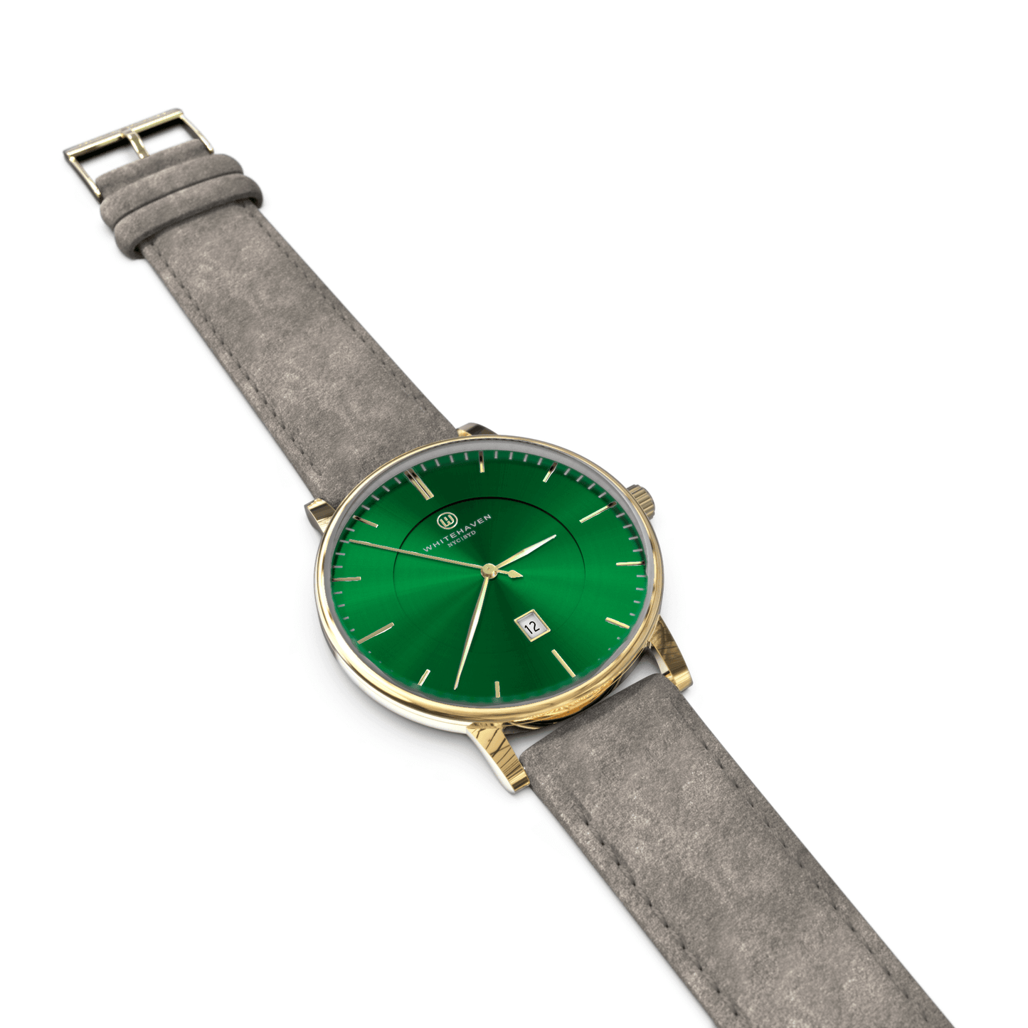 Montre pas cher / Montre élégante / Montre Mixte / Montre Intemporelle / montre à moins de 100€ / Montre 40 mm / Bracelet Daim Gris Pale / Finitions Gold / Montre couleur Vert / Montre White Haven / Daniel Wellington / montre Daniel Wellington / Cluse / montre Cluse
