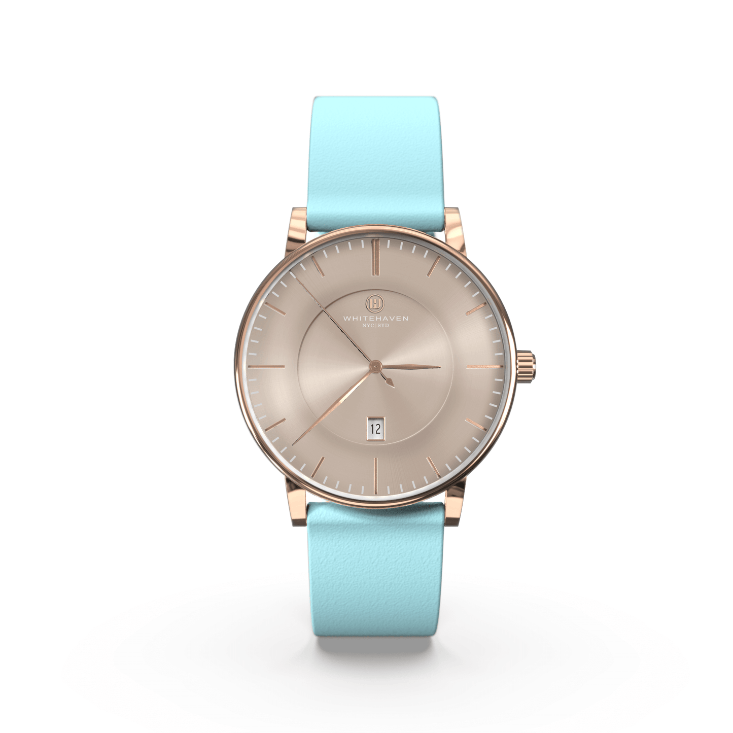Montre pas cher / Montre élégante / Montre Mixte / Montre Intemporelle / montre à moins de 100€ / Montre 40 mm / Bracelet Cuir Bleu / Finitions Rose Gold / Montre couleur Taupe / Montre White Haven / Daniel Wellington / montre Daniel Wellington / Cluse / montre Cluse