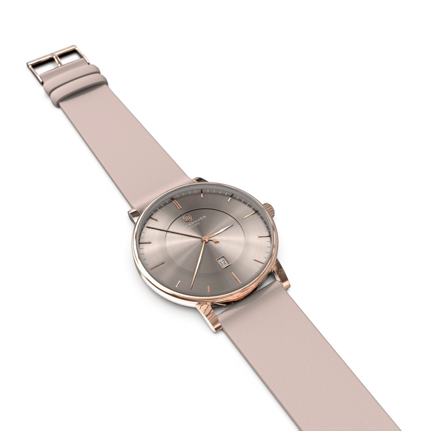 Montre pas cher / Montre élégante / Montre Mixte / Montre Intemporelle / montre à moins de 100€ / Montre 40 mm / Bracelet Cuir Rose Pale / Finitions Rose Gold / Montre couleur Taupe / Montre White Haven / Daniel Wellington / montre Daniel Wellington / Cluse / montre Cluse