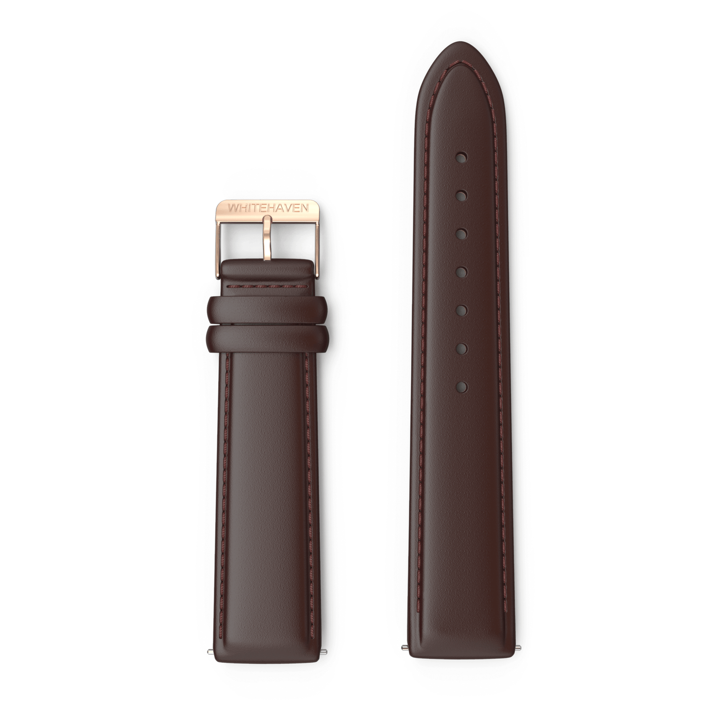 Bracelet Cuir Marron finition RoseGold