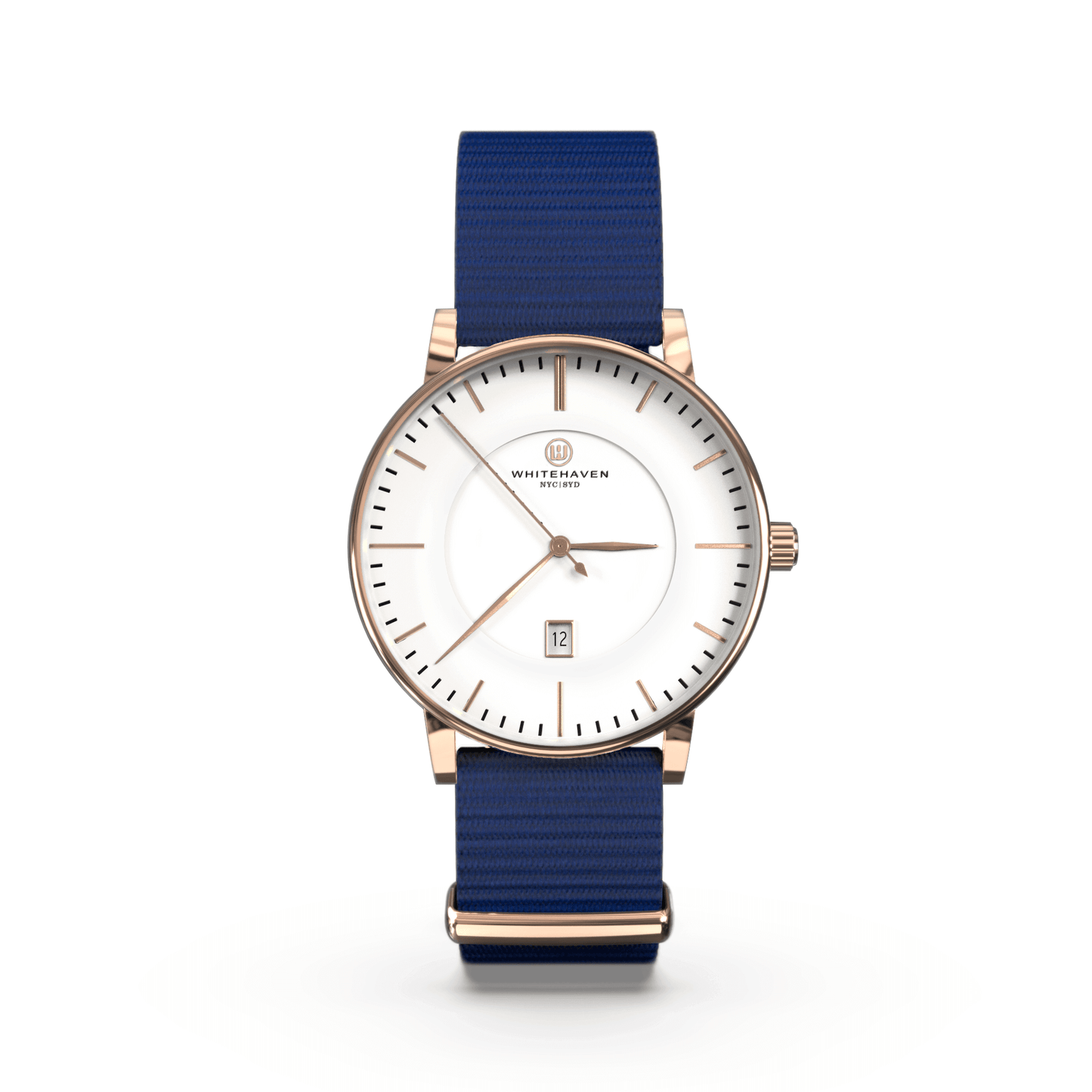WhiteHaven / WhiteHaven Watches / Montre pas cher / Montre élégante / Montre Mixte / Montre Intemporelle / montre à moins de 100€ / Montre 40 mm / Bracelet Tissus Nato / Montre Finition Rose Gold / Montre Rose Gold / Montre couleur Rose Gold / Montre WhiteHaven / Daniel Wellington / montre Daniel Wellington / Cluse / montre Cluse