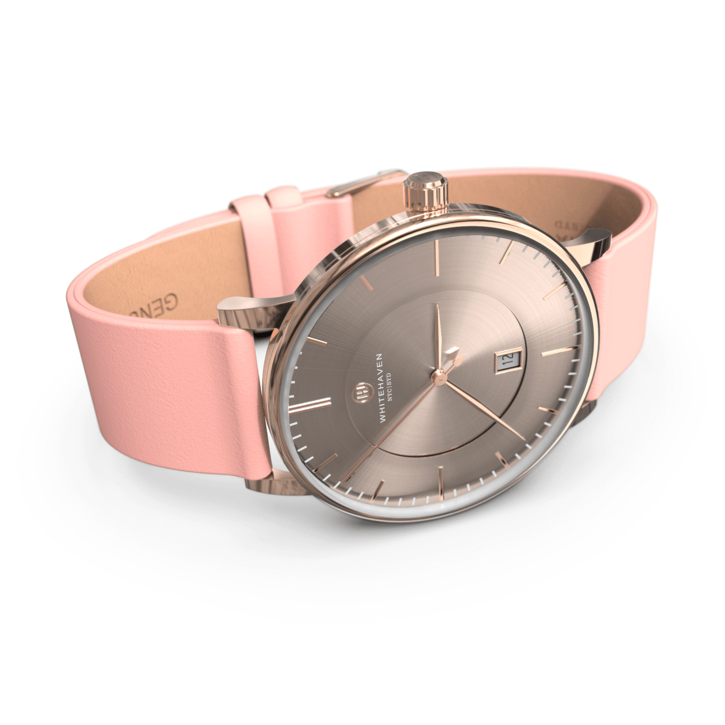 Montre pas cher / Montre élégante / Montre Mixte / Montre Intemporelle / montre à moins de 100€ / Montre 40 mm / Bracelet Cuir Rose / Finitions Rose Gold / Montre couleur Taupe / Montre White Haven / Daniel Wellington / montre Daniel Wellington / Cluse / montre Cluse