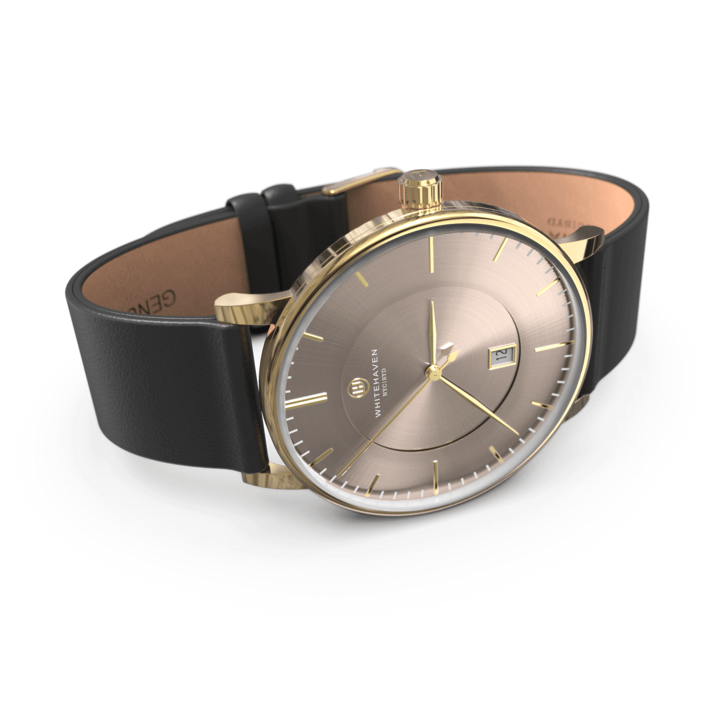 Montre pas cher / Montre élégante / Montre Mixte / Montre Intemporelle / montre à moins de 100€ / Montre 40 mm / Bracelet Cuir Noir / Finitions Gold / Montre couleur Taupe / Montre White Haven / Daniel Wellington / montre Daniel Wellington / Cluse / montre Cluse