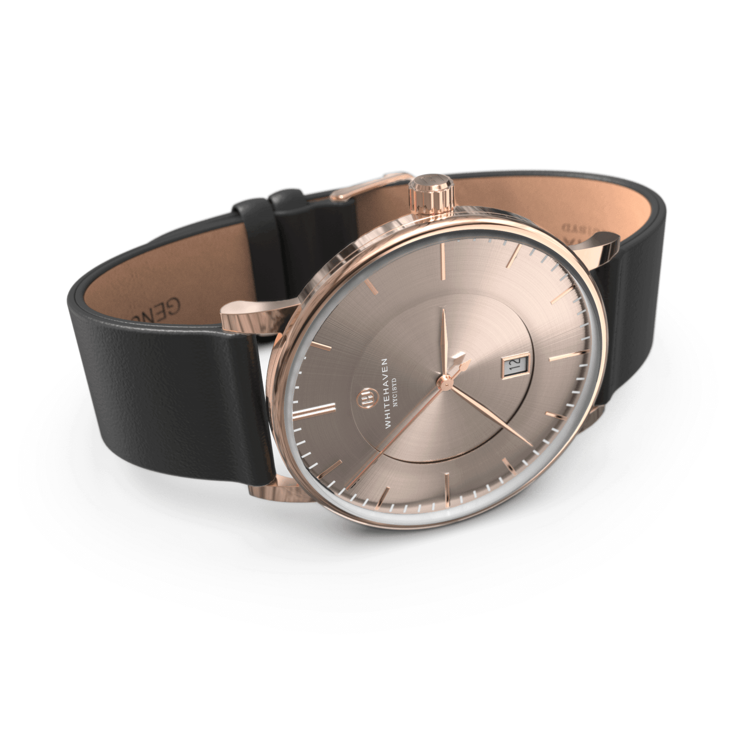 Montre pas cher / Montre élégante / Montre Mixte / Montre Intemporelle / montre à moins de 100€ / Montre 40 mm / Bracelet Cuir Noir / Finitions Rose Gold / Montre couleur Taupe / Montre White Haven / Daniel Wellington / montre Daniel Wellington / Cluse / montre Cluse