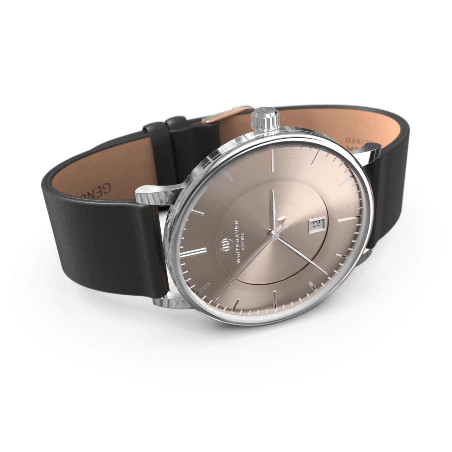 Montre pas cher / Montre élégante / Montre Mixte / Montre Intemporelle / montre à moins de 100€ / Montre 40 mm / Bracelet Cuir Noir / Finitions Argent / Montre couleur Taupe / Montre White Haven / Daniel Wellington / montre Daniel Wellington / Cluse / montre Cluse