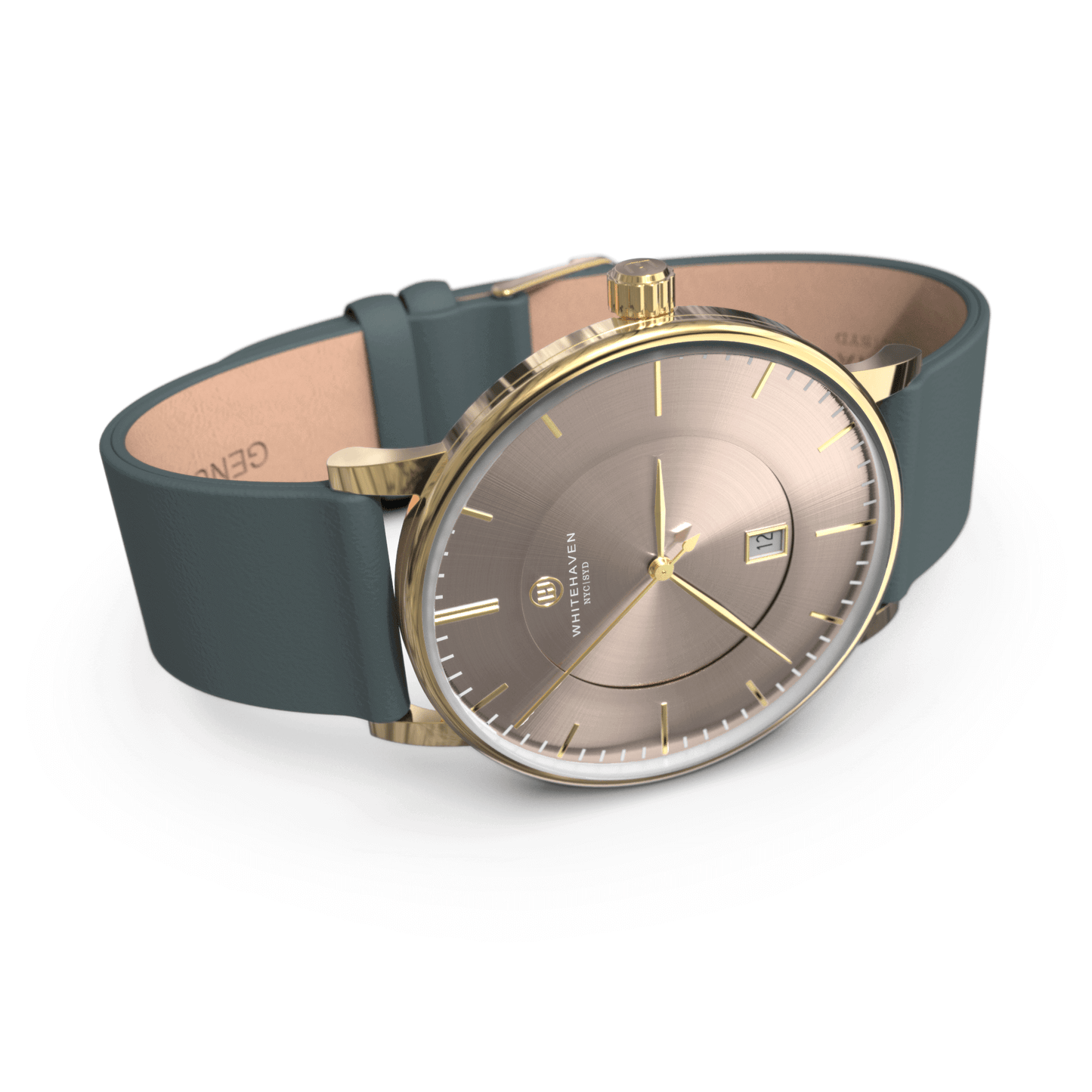 Montre pas cher / Montre élégante / Montre Mixte / Montre Intemporelle / montre à moins de 100€ / Montre 40 mm / Bracelet Cuir Gris Foncé / Finitions Gold / Montre couleur Taupe / Montre White Haven / Daniel Wellington / montre Daniel Wellington / Cluse / montre Cluse