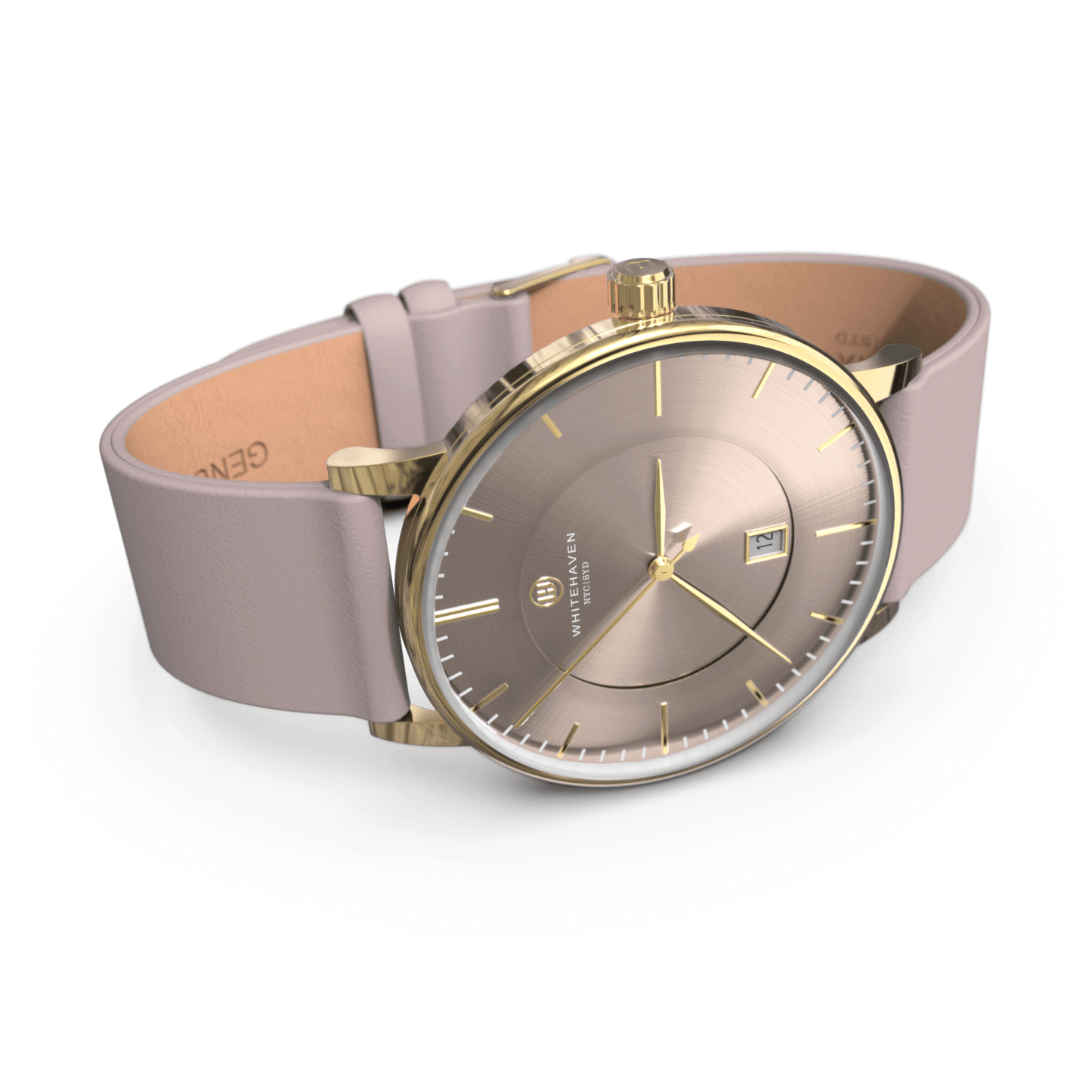 Montre pas cher / Montre élégante / Montre Mixte / Montre Intemporelle / montre à moins de 100€ / Montre 40 mm / Bracelet Cuir Gris Pale / Finitions Gold / Montre couleur Taupe / Montre White Haven / Daniel Wellington / montre Daniel Wellington / Cluse / montre Cluse