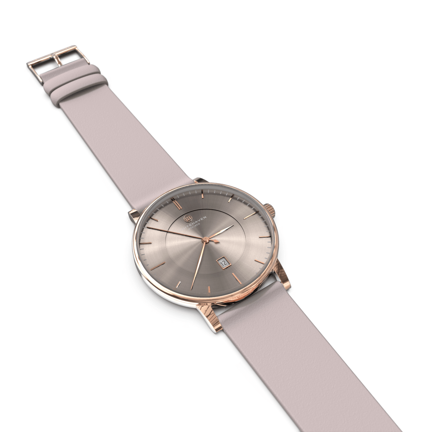 Montre pas cher / Montre élégante / Montre Mixte / Montre Intemporelle / montre à moins de 100€ / Montre 40 mm / Bracelet Cuir Gris Pale / Finitions Rose Gold / Montre couleur Taupe / Montre White Haven / Daniel Wellington / montre Daniel Wellington / Cluse / montre Cluse