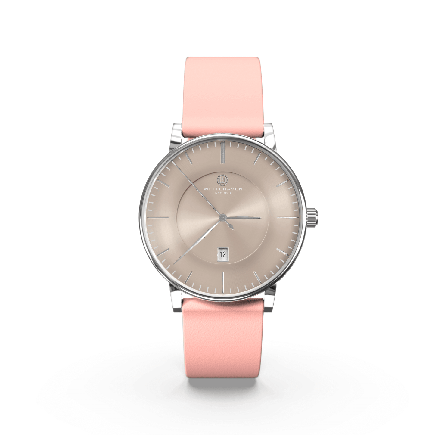 Montre pas cher / Montre élégante / Montre Mixte / Montre Intemporelle / montre à moins de 100€ / Montre 40 mm / Bracelet Cuir Rose / Finitions Argent / Montre couleur Taupe / Montre White Haven / Daniel Wellington / montre Daniel Wellington / Cluse / montre Cluse