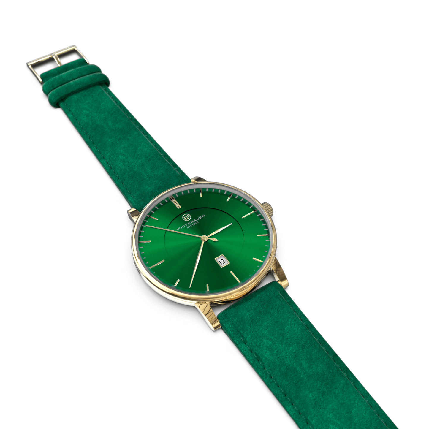 Montre pas cher / Montre élégante / Montre Mixte / Montre Intemporelle / montre à moins de 100€ / Montre 40 mm / Bracelet Daim Vert / Finitions Gold / Montre couleur Vert / Montre White Haven / Daniel Wellington / montre Daniel Wellington / Cluse / montre Cluse